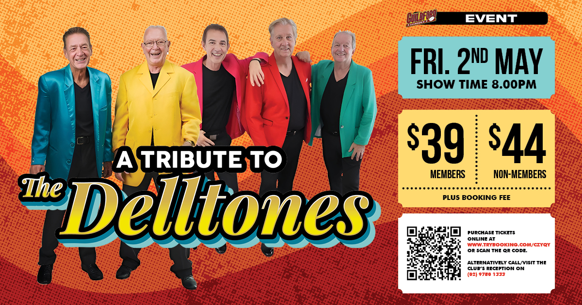 A Tribute to THE DELLTONES at Guildford Leagues Club. Live performance of all the big hits of The Delltones.